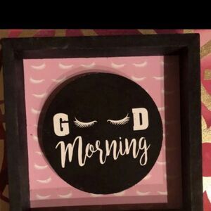 Good Morning - Wall Print, Wall Art, Good Morning Print,, Bedroom Decor